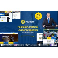 Politicio - Politician & Speaker WordPress Theme