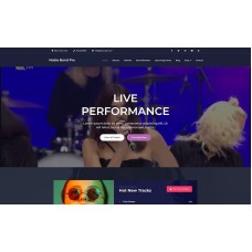 Noble Band Pro - Elementor Music WordPress Theme