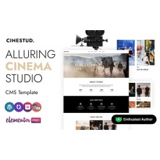 Cinestud - Cinema And Movie WordPress Elementor CMS Theme