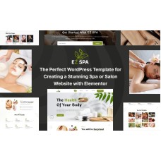 EZ Spa: The Perfect WordPress Template for Creating a Stunning Spa or Salon Website with Elementor