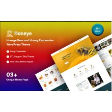 Honeye - Bees and Honey Responsive WordPress Theme