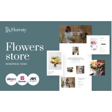 Floresty - Flower Boutique and Florist WordPress Theme