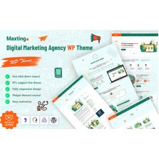 Maxting - Digital Marketing Agency WordPress Theme