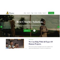 Humo - Nonprofit / Fundraising WordPress Theme