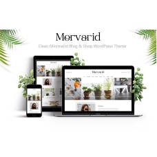 Morvarid - Clean Minimalist Blog & Shop WordPress Theme