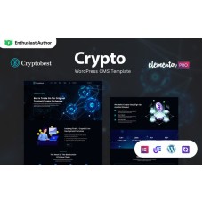 CryptoBest - Cryptocurrency And Bitcoin WordPress Elementor Theme
