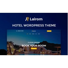 Lairom - Hotel Multipurpose Modern WordPress Elementor Theme