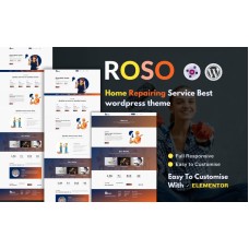 Roso Quality Home Repairing Service - Wordpress Theme
