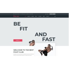 Fight House - Brutal Martial Arts Club WordPress Theme