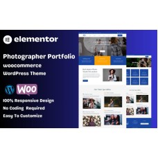 Photographer Portfolio WooCommerce WordPress Theme