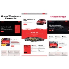 Macar Car Wash And Repair WordPress Theme