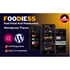 Foodiess Fast Food And Resturant Full Responsive Wordpress Theme