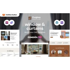 Curglosy - Windows And Curtains WordPress Elementor Theme