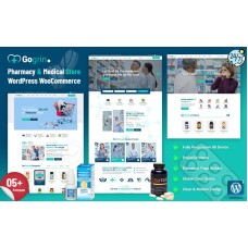 Gogrin - Pharmacy & Medical WordPress WooCommerce WordPress Theme