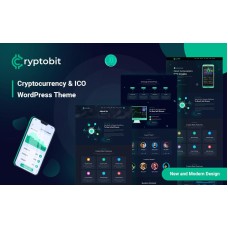 Cryptobit - Cryptocurrency & Bitcoin WordPress Theme