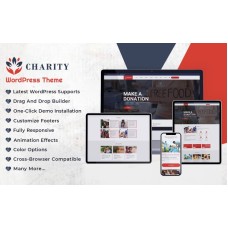 Non-profit and Charity WordPress Theme With Content Generator