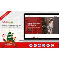 Chrimak - Jingle Bells New Year Holiday Party Wordpress Theme