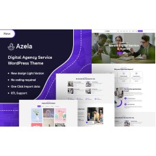 Azela - Digital Agency Service WordPress Theme