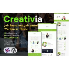 Creativia Job Board and Job Solution - Wordpress Theme