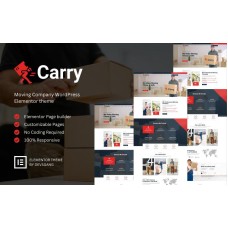 Carry - Moving Company WordPress Elementor Theme