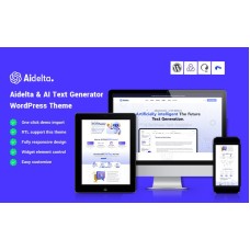Aidelta - AI Text Generator WordPress Theme