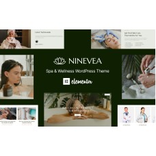 Ninevea - Spa & Massage Salon Beauty WordPress Theme