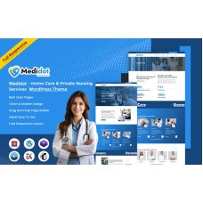 Medidot - Home Care & Private Nursing Services Wordpress Theme