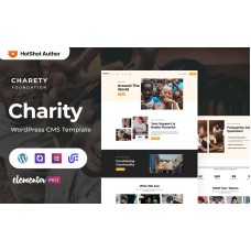 Charety - Charity And Donation WordPress Elementor Theme