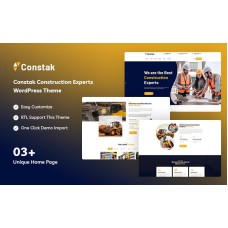 Constak - Construction Experts WordPress Theme