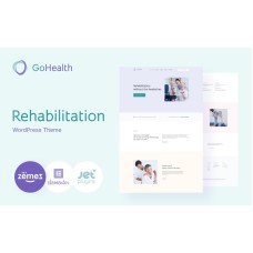 GoHealth - Rehabilitation Website Template WordPress Theme