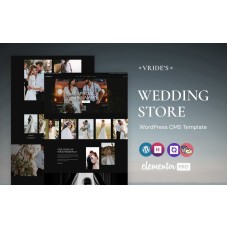 Vrides - Wedding Studio WordPress Elementor Theme