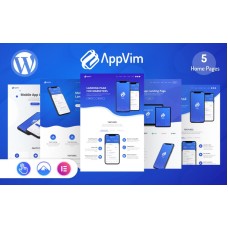 AppVim - App Landing Page WordPress Theme