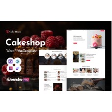 Cake House - Cakery WordPress Elementor Theme