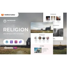 Worship - Religion WordPress Elementor Theme