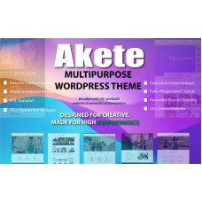 Akete - Multipurpose Premium Wordpress & WooCommerce Theme