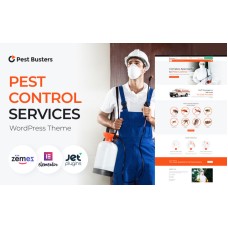 Pest Busters - Pest Control WordPress Theme
