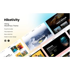 Hiketivity - The Ultimate Hiking & Camping Adventure WordPress Theme