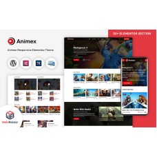 Animex - Special Effects Design Services Elementor WordPress theme
