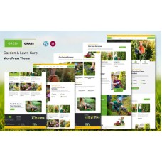 Green Grass - Garden & Lawn Care Services WordPress Theme