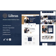 Libras - Attorney & Lawyers WordPress Theme