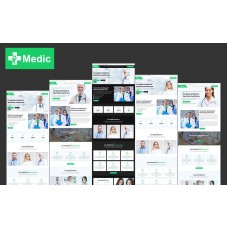 Medic - Hospital, Diagnostic, Clinic, Health, Doctor, and Medical Lab Elementor WordPress Theme