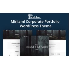 Multilen Minimal Corporate WordPress Theme
