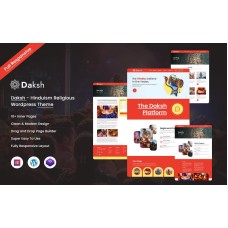 Daksh - Hinduism Religious Wordpress Theme