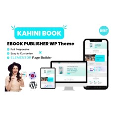 Kahini eBook Online Book Publisher Portfolio WordPress Theme
