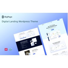 Bigpage - Digital Product Landing Wordpress Theme