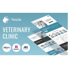 PetsLife - Responsive Veterinarian WordPress Theme