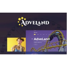 Adveland - Amusement Park Responsive WordPress Theme