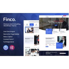 Finco - Finance and Consultinge WordPress Theme