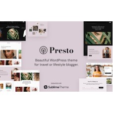 Presto Theme A Fully Responsive Feminine WordPress Themes and Templates