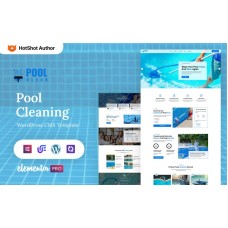 Pool Klean - Pool Cleaning And Pool Repair WordPress Elementor Theme